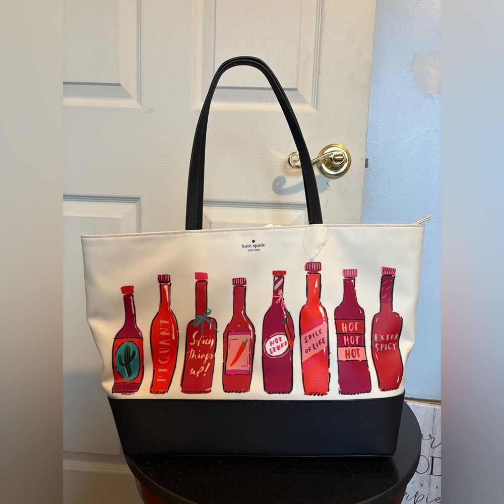 Kate Spade Hot Sauces Tote - Picture 4 of 5
